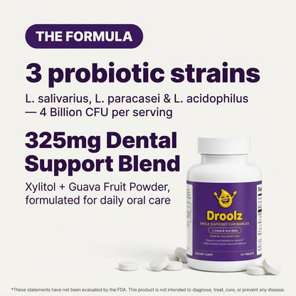 Droolz Smile Support Chewables