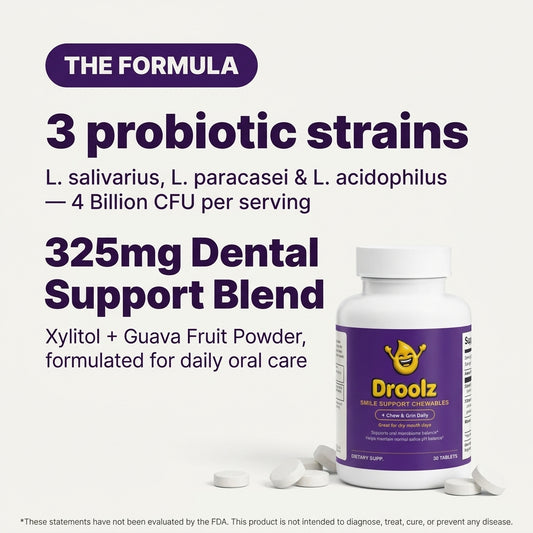 Droolz Smile Support Chewables