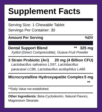 Droolz Smile Support Chewables